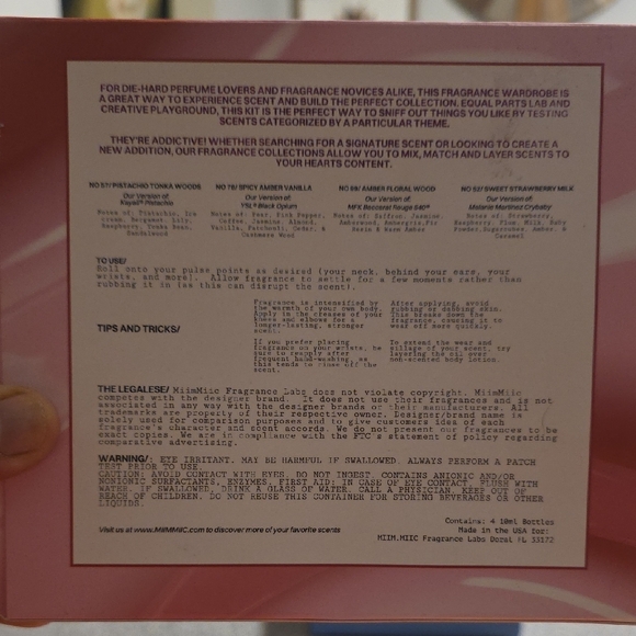 Mi.iM Fragrance Wardrobe Roll-On Perfume Set - Picture 3 of 3